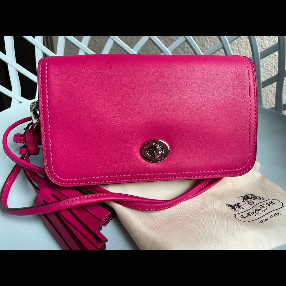 Coach Leather Crossbody Bag